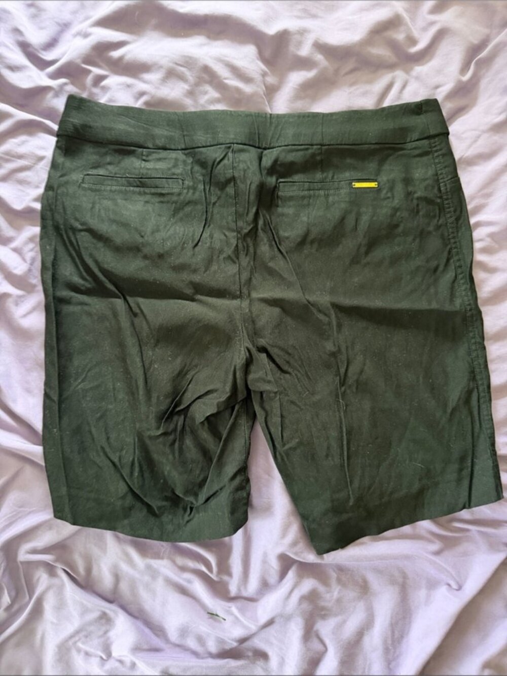 Women’s Black Stretch Pull-On Shorts - Picture 2 of 2
